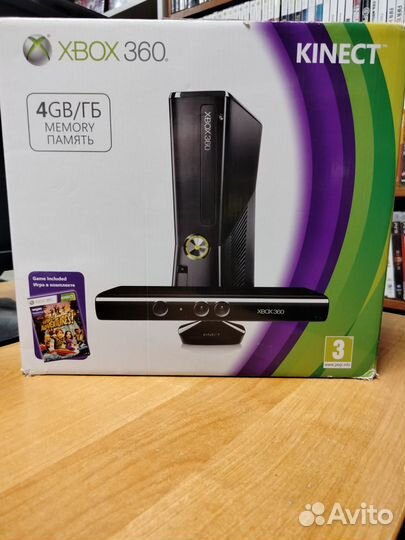 Xbox 360S 250Gb FreeBoot 2 Джоя 40 Игр