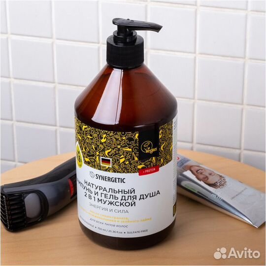 Synergetic Шампунь бессульфатный и гель #376954