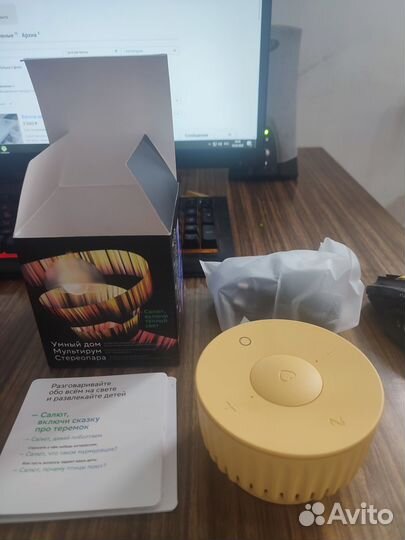 Новая умная колонка Сбер Салют мини