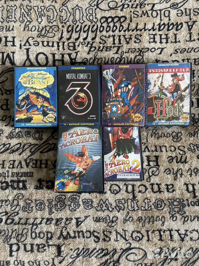 Картриджи sega