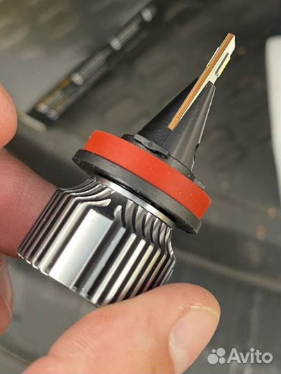 Светодиодные лампы led H8 (H9/H11/H16) яркие, стг