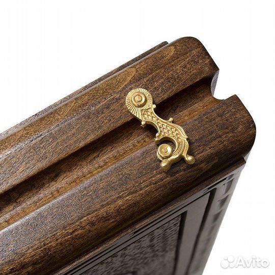 Нарды и шашки резные Всадник 60 х 60 см бук Армения 62587