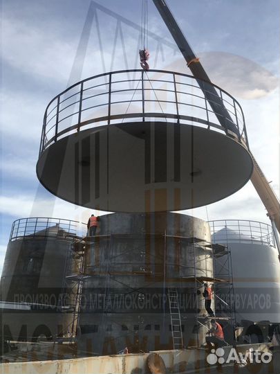 Резервуары вертикальные стальные рвс 500/1000/1500