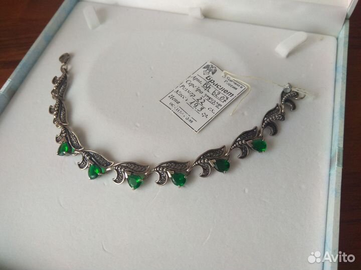 Комплект колье и браслет