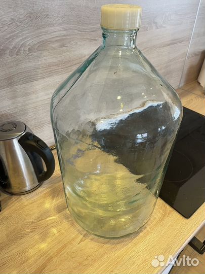 Бутыль стеклянная 20 литров