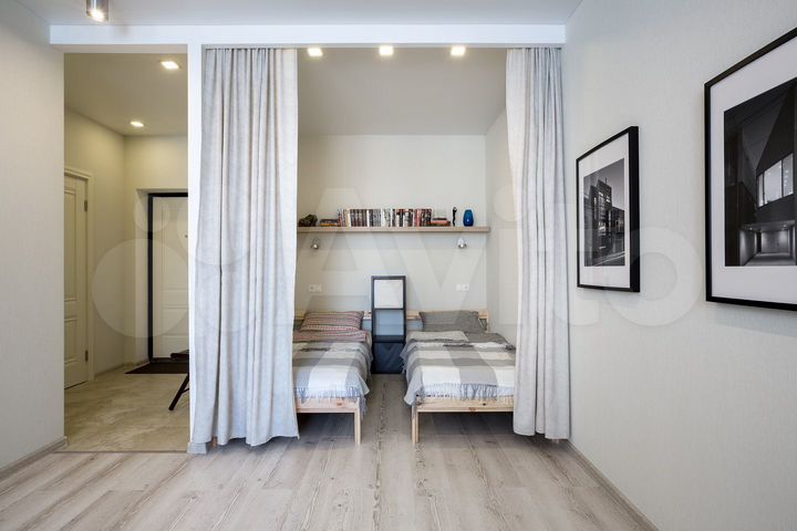 1-к. квартира, 45 м², 1/23 эт.