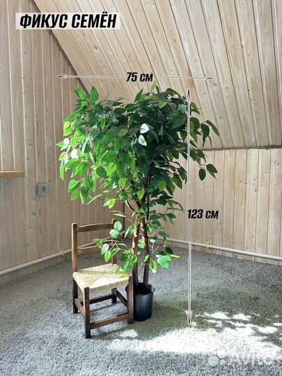 Искусственное дерево фикус