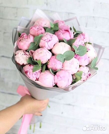 Пионы Розы Доставка