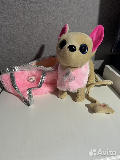 Собака Chi-chi love принцесса; обезьянка FurReal