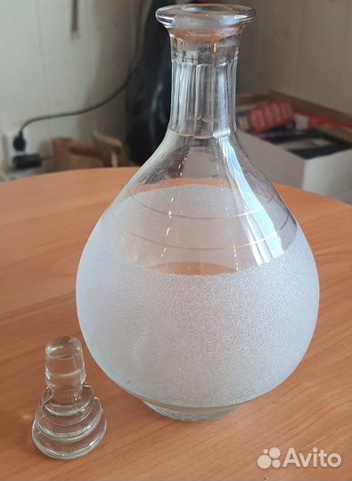 Набор графинов стекло, хрусталь