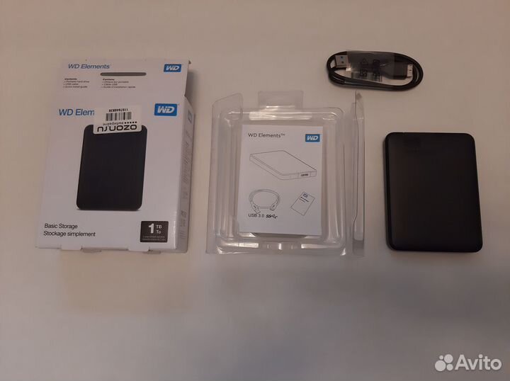 1 тб Внешний жесткий диск Western Digital HDD WDO