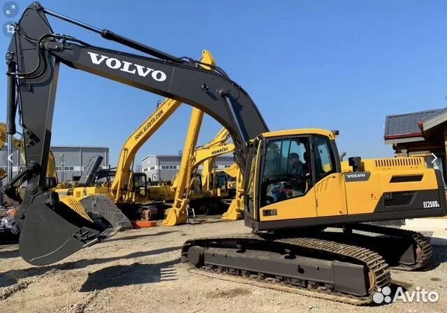 Разбор экскаваторов Вольво Volvo