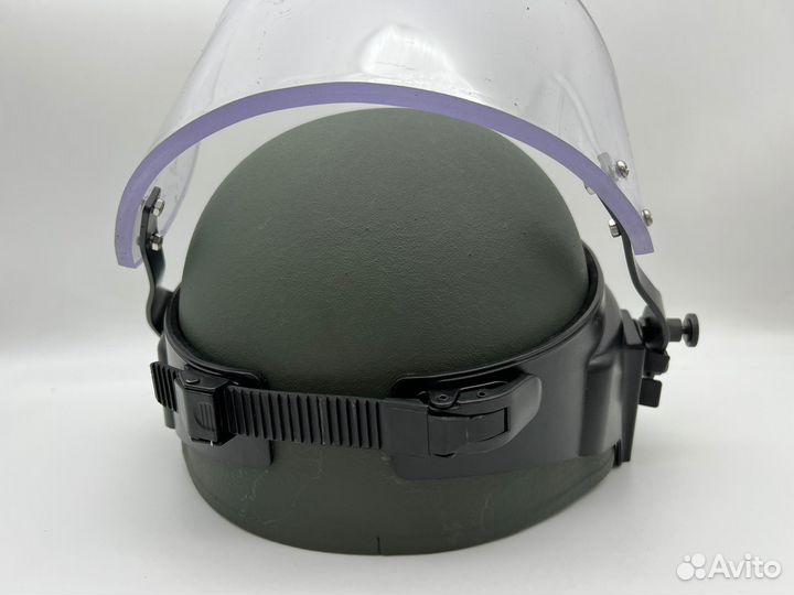 Баллистический шлем с забралом олива