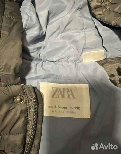 Куртка демисезонная для мальчика zara 110