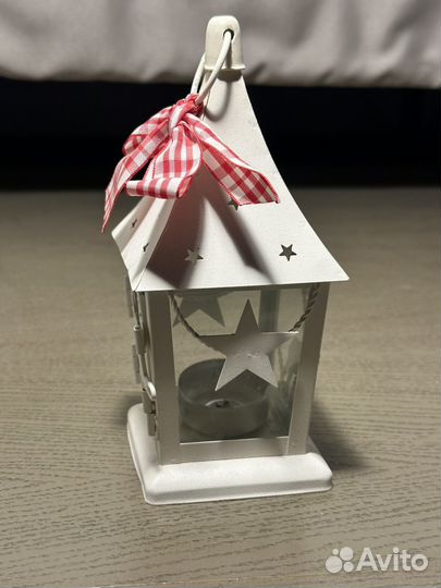 Подсвечник IKEA белый