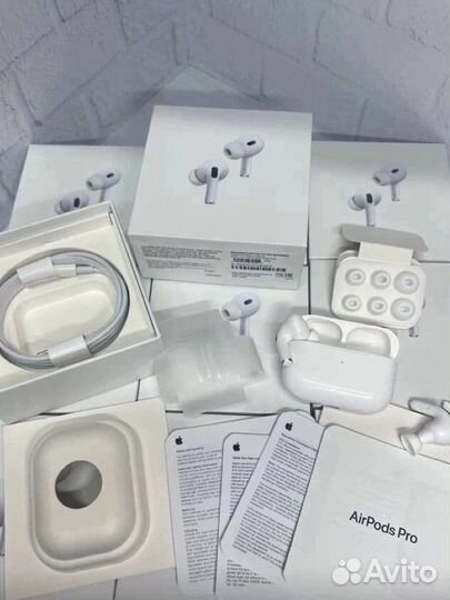 Air Pods pro 2 с шумоподавлением