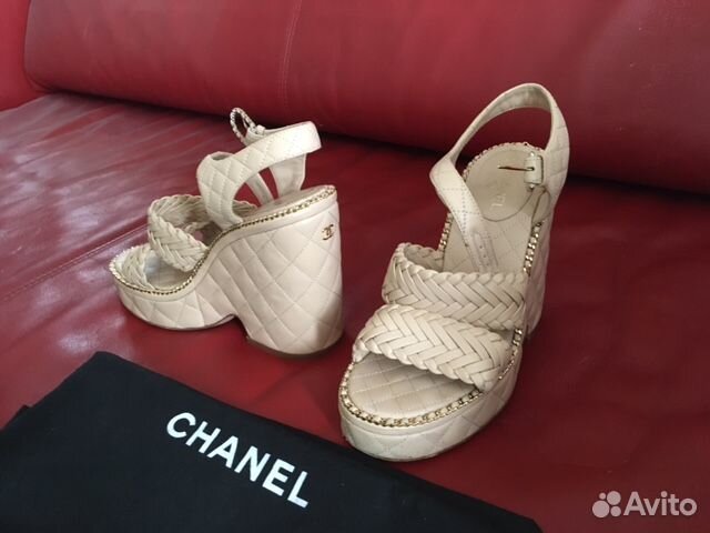 Chanel Туфли босоножки 35,5 размер