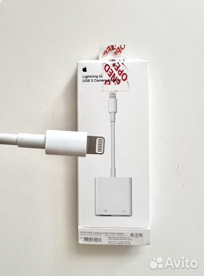 Переходник Apple Lightning - USB оригинал