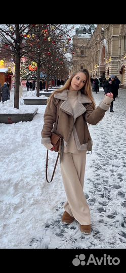 Костюм женский теплый трикотажный