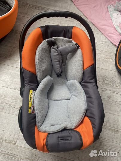 Коляска 3 в 1 adamex champion