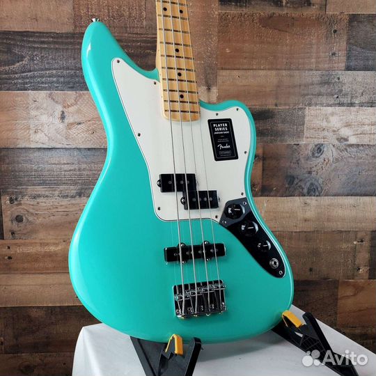 Fender Player Jaguar Bass MN Sea Foam Green