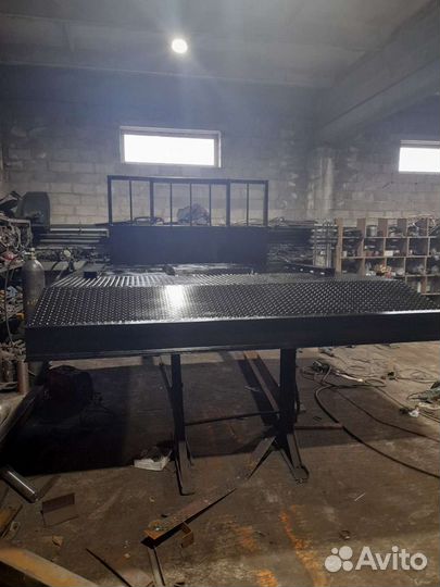 Лесовозная платформа универсальная