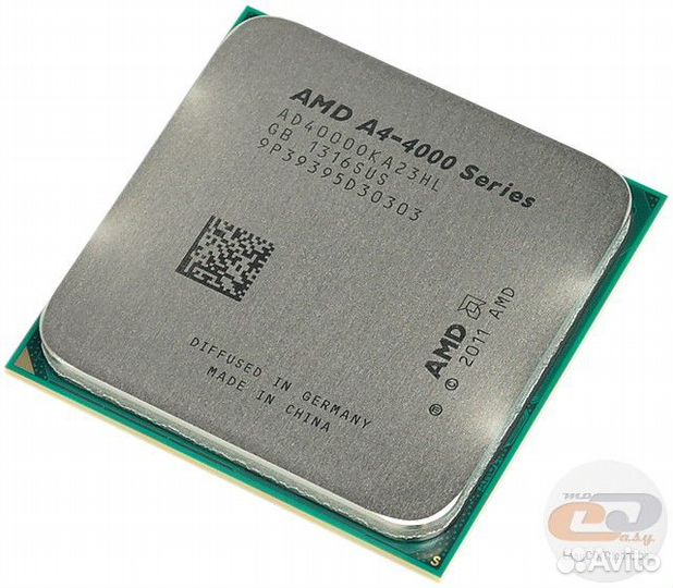 Процессор AMD A4-4000 apu, FM2, 2 ядра, 3 Ггц, б/у