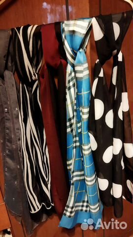 Шелковые шарфики жен