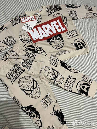 Костюм zara marvel (марвел ) 104 92 98 110 116