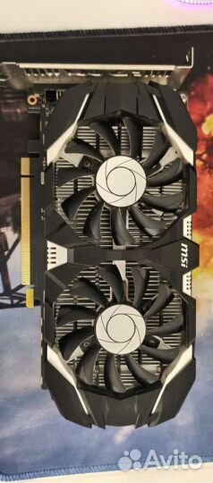 Видеокарта MSI gtx 1050 ti 4gb