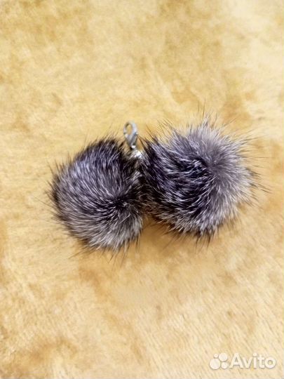 Брелок из меха норки (хвост )