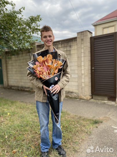 Съедобный мужской букет