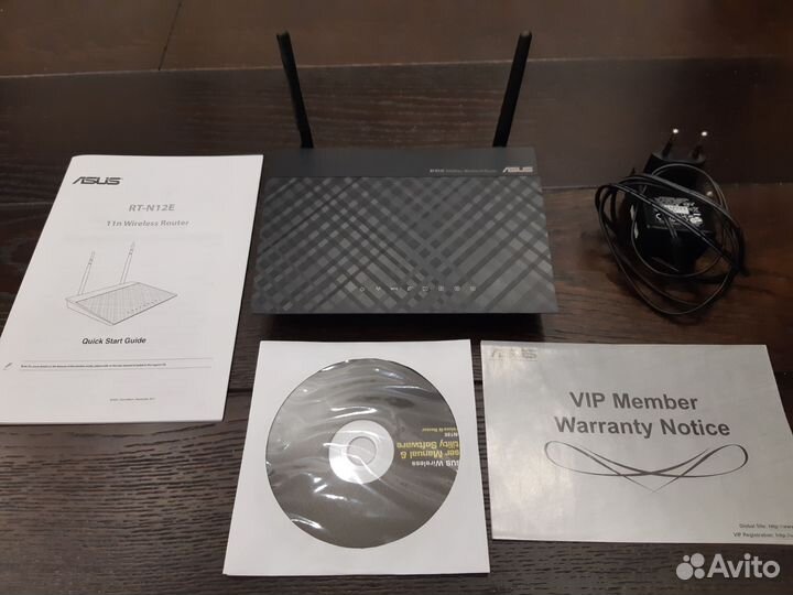 Wi-Fi роутер asus RT-12E