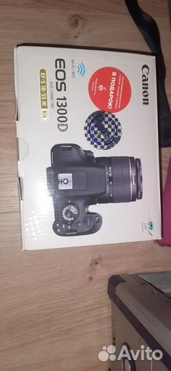 Зеркальный фотоаппарат canon eos 1300d
