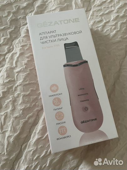 Аппарат для ультразвуковой чистки лица gezatone