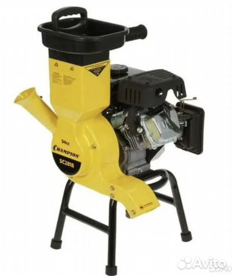 Бензиновый измельчитель-шредер Champion SC2818