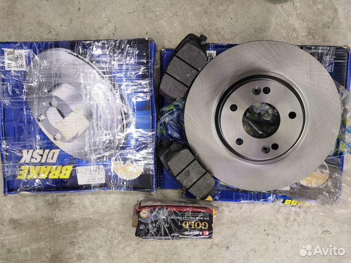 Диски тормозные и Колодки