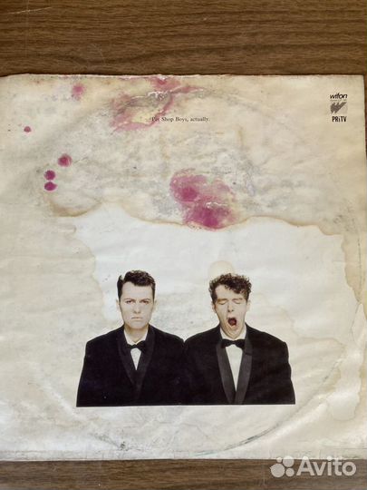 Pet Shop Boys виниловая пластинка