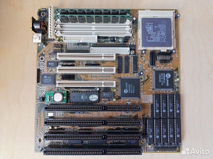 Топповый набор Biostar MB-8433UUD + Am5x86-160MHz