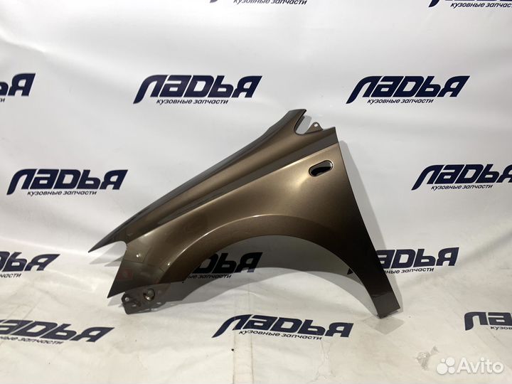 Крыло VW Polo левое Коричневый toffee brown 4Q/ LH