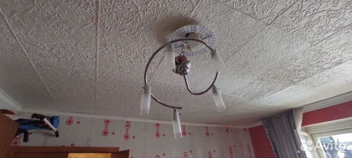 Светильник потолочный подвесной бу