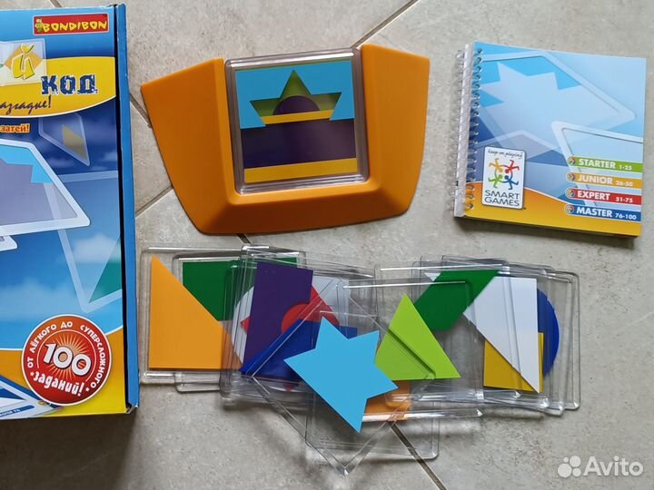 Bondibon Цветовой код. Настольная игра