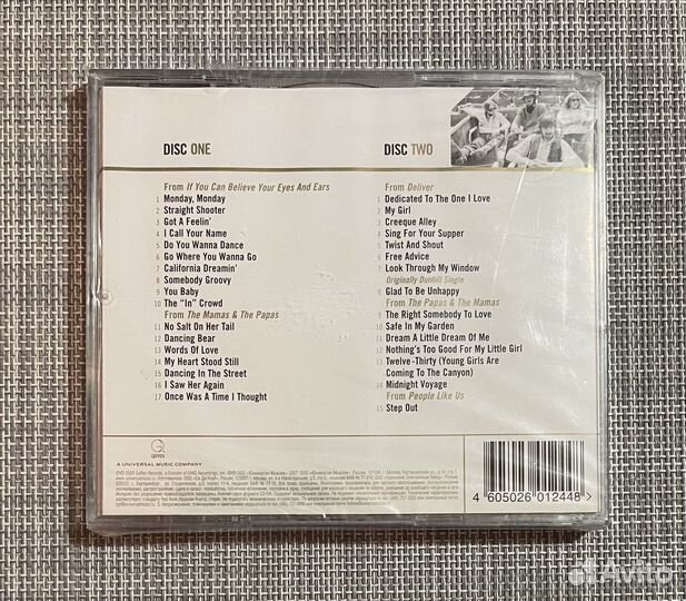 The Mamas & The Papas - Gold 2CD Rus