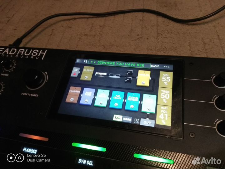 Гитарный процессор Headrush Pedalboard