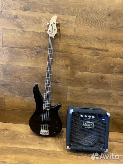Басс гитара yamaha rbx 170 + комбоусилитель
