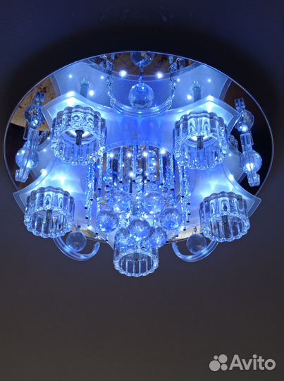 Люстра потолочная бу