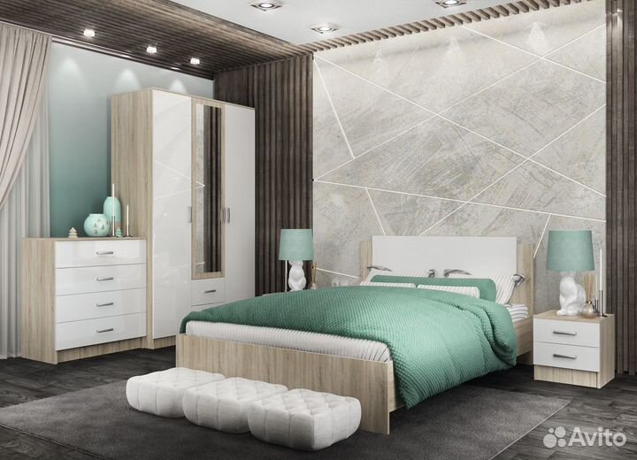 Мс Софи Тумба Сонома/Белый стб 400.1