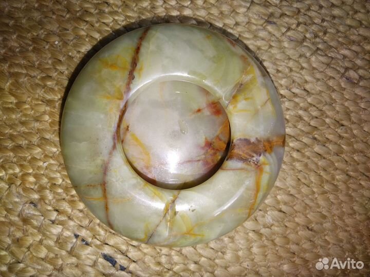 Пепельница из оникса ретро