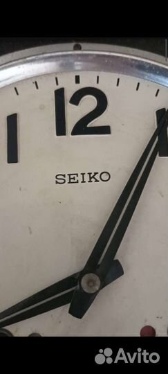 Старинные Часы настенные механические seiko с боем