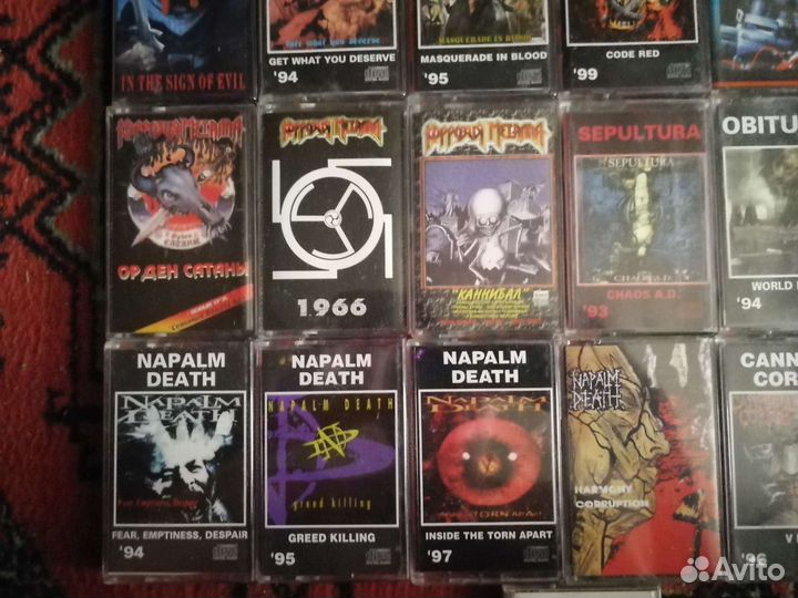 Аудиокассеты с записями